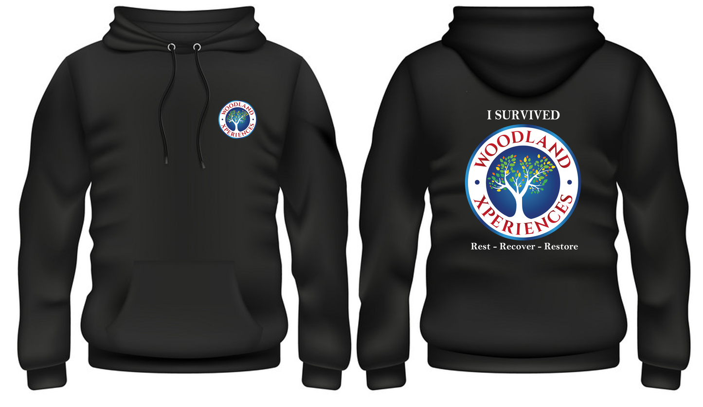 Official Woodland Xperience hoodies